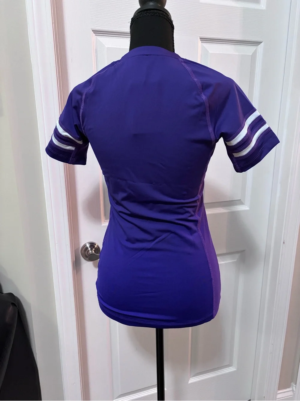 Nike Women’s Purple Short-Sleeve Volleyball Jersey